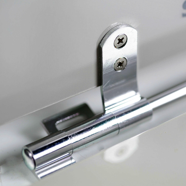 Assento Sanitário Formatos Riviera Nexo e Smart com Fechamento Comum Quadrado MDF Cinza Sicmol - Imagem 5