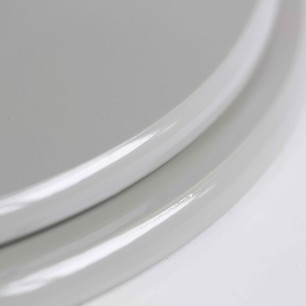 Assento Sanitário Formatos Riviera Nexo e Smart com Fechamento Comum Quadrado MDF Cinza Sicmol - Imagem 4