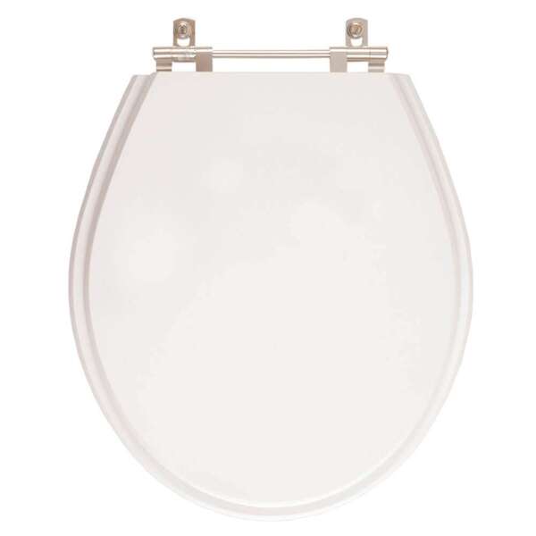 Assento Sanitário Carina Branco para Vaso Ideal Standard - Imagem 6