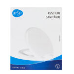 Assento Sanitário Carrara Duna Termofixo Fechamento Suave Branco Sensea - Imagem 8