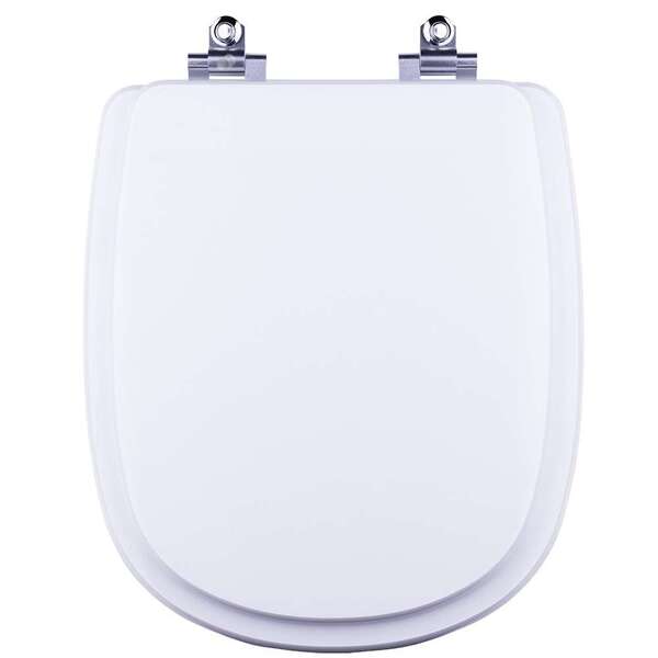 Assento Sanitário com Amortecedor Sabatini Branco para Vaso Icasa 6lpf - Imagem 5