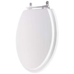 Assento Sanitário Convencional Oval Branco para Vaso Deca - Imagem 2