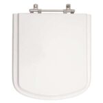 Assento Sanitário Dama Senso Branco para Vaso Roca - Imagem 5