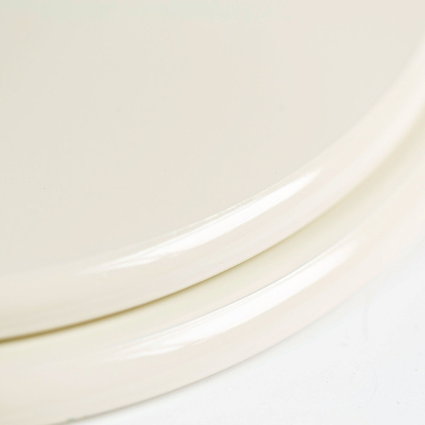 Assento Sanitário Formatos Village com Fechamento Comum Oval MDF Creme Sicmol - Imagem 4