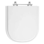 Assento Sanitário Poliéster Vogue Plus Branco para Vaso Deca 1.6gpf 6lpf