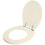 Assento Sanitário Ravena Creme para Vaso Deca - Imagem 2