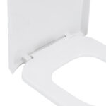 Assento Sanitário Vogue Life Polipropileno Fechamento Comum Branco Sensea - Imagem 5