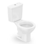 Bacia com Caixa Acoplada Ecoflush 3 6 Lts Smart Clean Azálea Branco - Celite