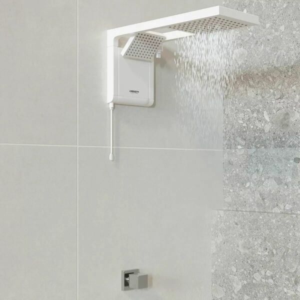 Chuveiro Acqua Duo Branco 220v 7800w Lorenzetti - Imagem 8