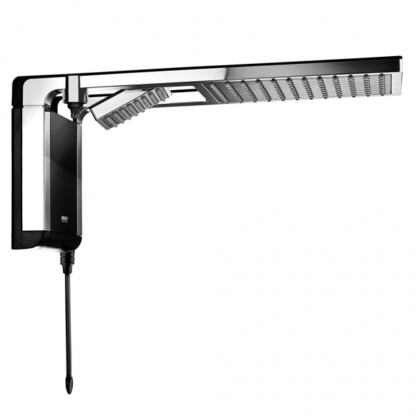 Chuveiro Acqua Duo Preto Cromado 220v7800w Lorenzetti - Imagem 8