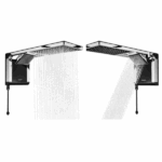 Chuveiro Acqua Duo Preto Cromado 220v7800w Lorenzetti - Imagem 4