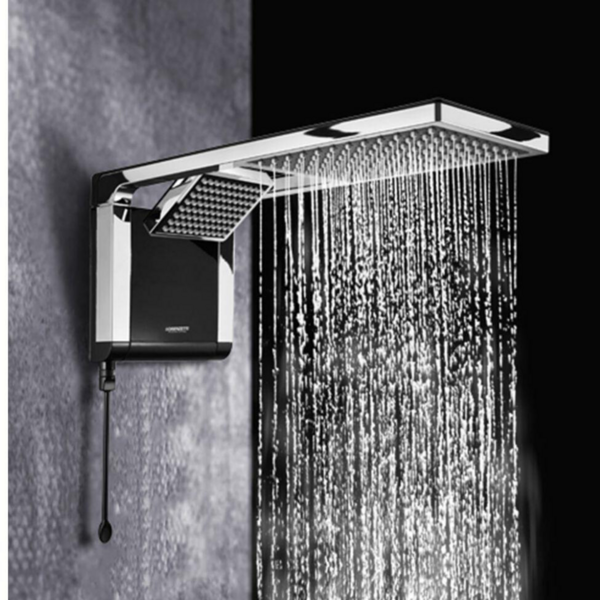 Chuveiro Acqua Duo Preto Cromado 220v7800w Lorenzetti - Imagem 7