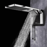Chuveiro Acqua Duo Preto Cromado 220v7800w Lorenzetti - Imagem 6