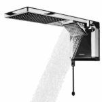Chuveiro Acqua Duo Preto Cromado 220v7800w Lorenzetti - Imagem 3