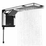 Chuveiro Acqua Duo Preto Cromado 220v7800w Lorenzetti - Imagem 2