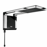 Chuveiro Acqua Storm Ultra Preto Cromado 220v 7800w Lorenzetti