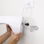 Chuveiro Elétrico Multitemperatura 127v (110v) 5500w Branco Redondo Optima 8T Hydra - Imagem 4