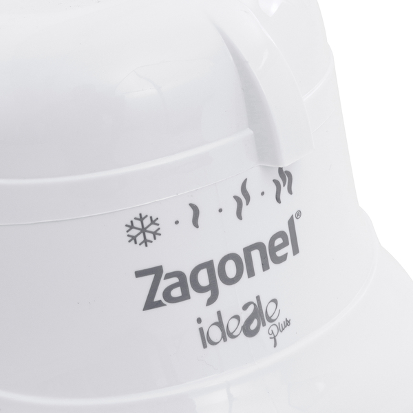Chuveiro Elétrico Multitemperatura 220v 6800w Branco Redondo Ideale Plus Zagonel - Imagem 4