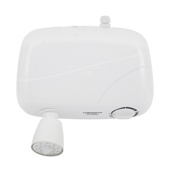 Chuveiro Elétrico Multitemperatura 220v 7800w Branco Redondo com Pressurizador Jet Turbo Lorenzetti - Imagem 3