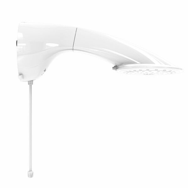 Chuveiro Elétrico Eletrônico 220v 7700w Branco Optima Eletrônica Turbo Zagonel - Imagem 5