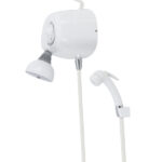 Chuveiro Elétrico Multitemperatura 220v 7800w Branco Redondo Potenza Cardal - Imagem 3