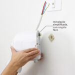 Chuveiro Elétrico Multitemperatura 220v 7800w Branco Redondo Potenza Cardal - Imagem 4