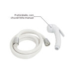 Chuveiro Elétrico Multitemperatura 220v 7800w Branco Redondo Potenza Cardal - Imagem 5
