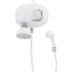 Chuveiro Elétrico Multitemperatura 220v 7800w Branco Redondo Potenza Cardal - Imagem 2