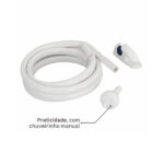 Chuveiro Elétrico Multitemperatura 220v 6800w Cromado Redondo Tradição Lorenzetti - Imagem 5