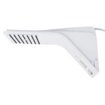 Chuveiro Elétrico Híbrido Eletrônico com Visor Digital 127v (110v) 5500w Branco Quadrado Ducali Premium Digital Zagonel - Imagem 3