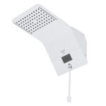 Chuveiro Elétrico Híbrido Eletrônico com Visor Digital 127v (110v) 5500w Branco Quadrado Ducali Premium Digital Zagonel