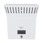Chuveiro Elétrico Híbrido Eletrônico com Visor Digital 127v (110v) 5500w Branco Quadrado Ducali Premium Digital Zagonel - Imagem 4