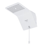 Chuveiro Elétrico Eletrônico 127v (110v) 5500w Branco Quadrado Ducali Zagonel
