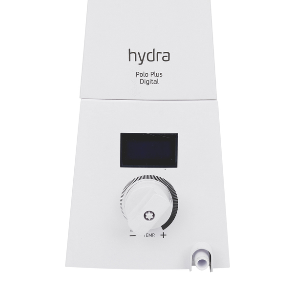 Chuveiro Elétrico Eletrônico com Visor Digital 127v (110v) 5500w Branco Quadrado Polo Plus Hydra - Imagem 5