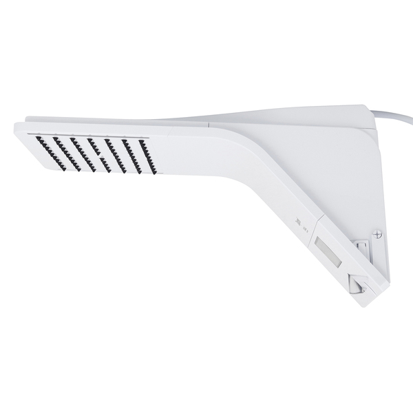 Chuveiro Elétrico Híbrido Eletrônico com Visor Digital 220v 7500w Branco Quadrado Ducali Premium Digital Zagonel - Imagem 3