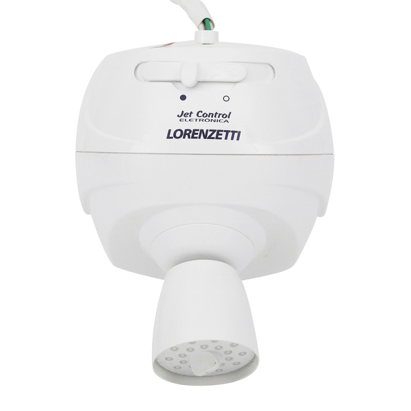 Chuveiro Elétrico Eletrônico 220v 7800w Branco Redondo Jet Control Lorenzetti