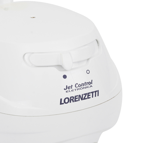 Chuveiro Elétrico Eletrônico 220v 7800w Branco Redondo Jet Control Lorenzetti - Imagem 4