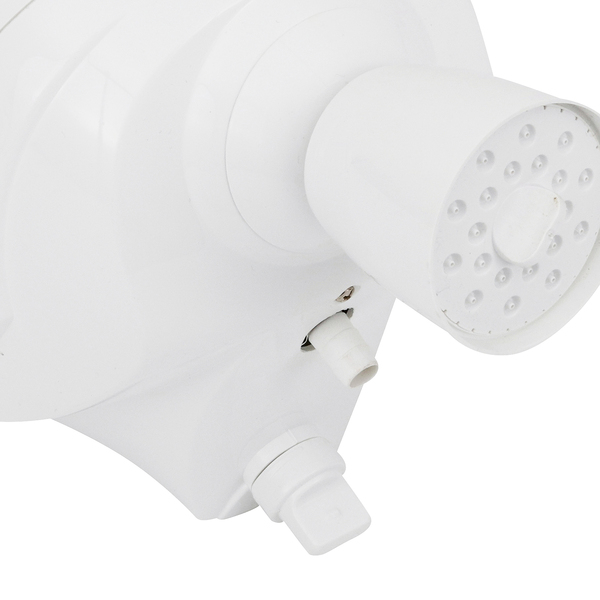 Chuveiro Elétrico Eletrônico 220v 7800w Branco Redondo Jet Control Lorenzetti - Imagem 5