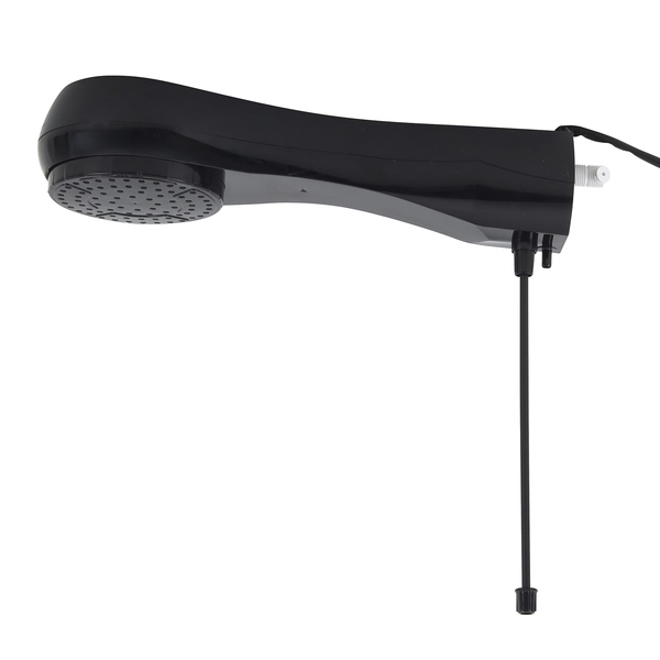 Chuveiro Elétrico Eletrônico 220v 7500w Preto Redondo Luka Equation - Imagem 3