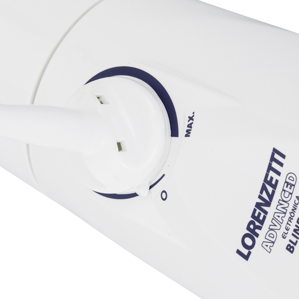 Chuveiro Elétrico Eletrônico 220v 4500w Branco Redondo com Resistência Blindada Advanced Lorenzetti - Imagem 5