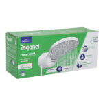 Chuveiro Elétrico Eletrônico 220v 7500w Branco Redondo Moment Zagonel - Imagem 8