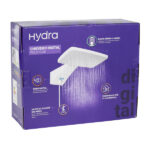 Chuveiro Elétrico Eletrônico com Visor Digital 220v 7700w Preto Quadrado Polo Plus Hydra - Imagem 7