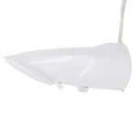 Chuveiro Elétrico Eletrônico 127v (110v) 5500w Branco Redondo com Pressurizador Top Jet Lorenzetti - Imagem 2