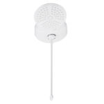 Chuveiro Elétrico Eletrônico 127v (110v) 5500w Branco Redondo Top Jet Lorenzetti - Imagem 2