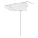 Chuveiro Elétrico Eletrônico 127v (110v) 5500w Branco Redondo Top Jet Lorenzetti - Imagem 3