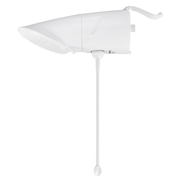Chuveiro Elétrico Eletrônico 127v (110v) 5500w Branco Redondo Top Jet Lorenzetti - Imagem 3