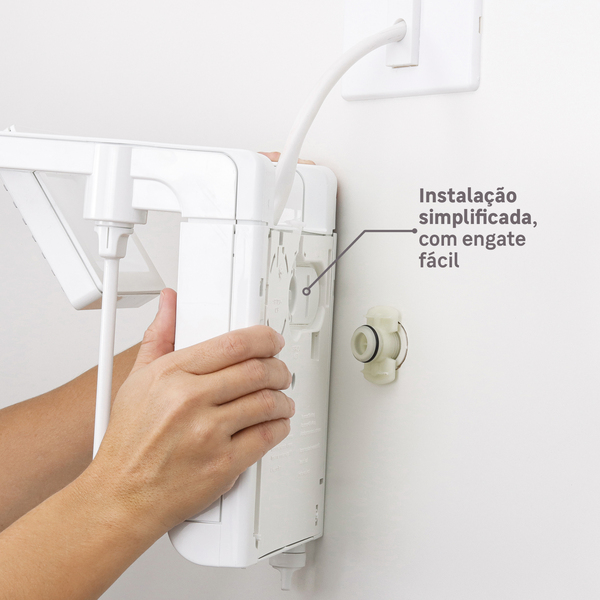 Chuveiro Elétrico Eletrônico 220v 6800w Branco Quadrado Acqua Duo Ultra Lorenzetti - Imagem 5
