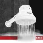 Chuveiro Elétrico 220v 6800w Branco Redondo Faminho 4T Fame - Imagem 4