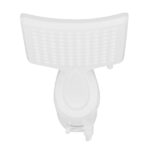 Chuveiro Elétrico Eletrônico 220v 6800w Branco Quadrado Loren Mostrarer Lorenzetti - Imagem 3
