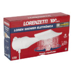 Chuveiro Elétrico Eletrônico 220v 6800w Branco Quadrado Loren Mostrarer Lorenzetti - Imagem 9